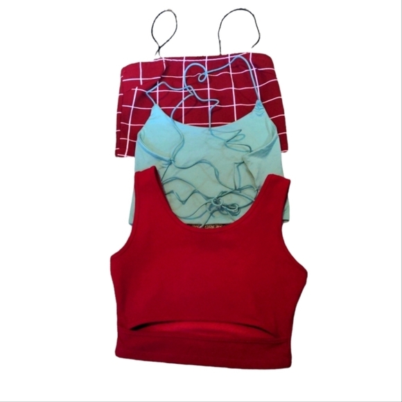 {3} Summer Crop Tops Mix and Match - Picture 1 of 14